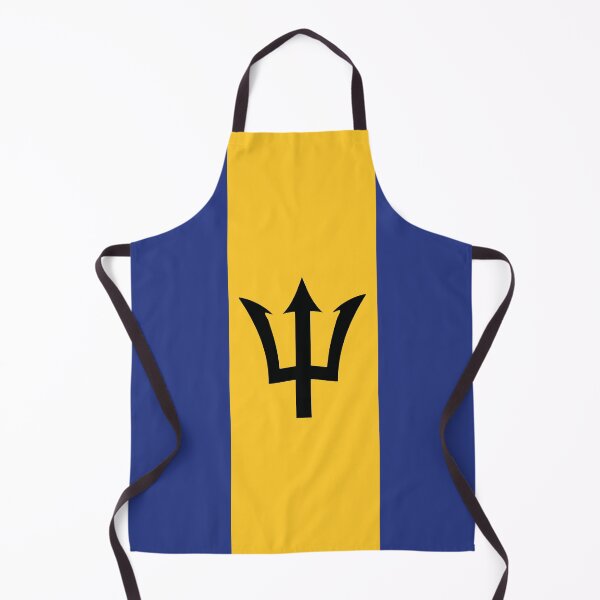 Item preview, Barbados Flag designed and sold by HotHibiscus.
