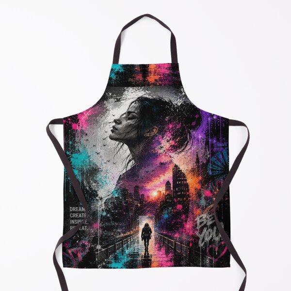 Item preview, Be You - Neon Graffiti City Portal designed and sold by Personiq Kaleido.