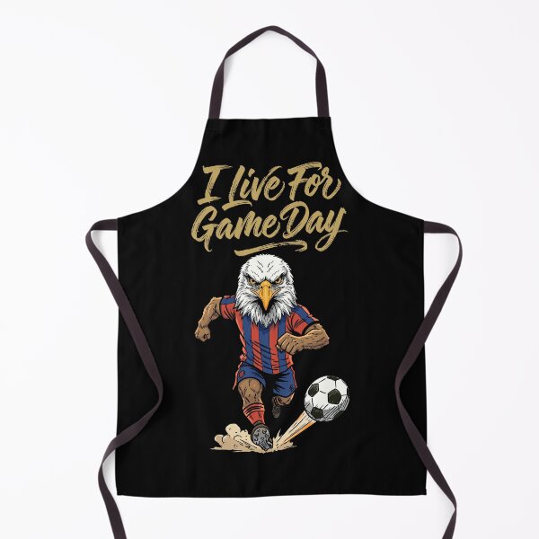 Item preview, I Live for Game Day – Eagle Soccer Spirit designed and sold by CARPIO Creations.