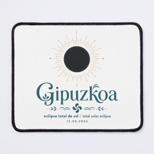 Item preview, Total Solar Eclipse 2026 Gipuzkoa Spain designed and sold by Beyond Destinations.