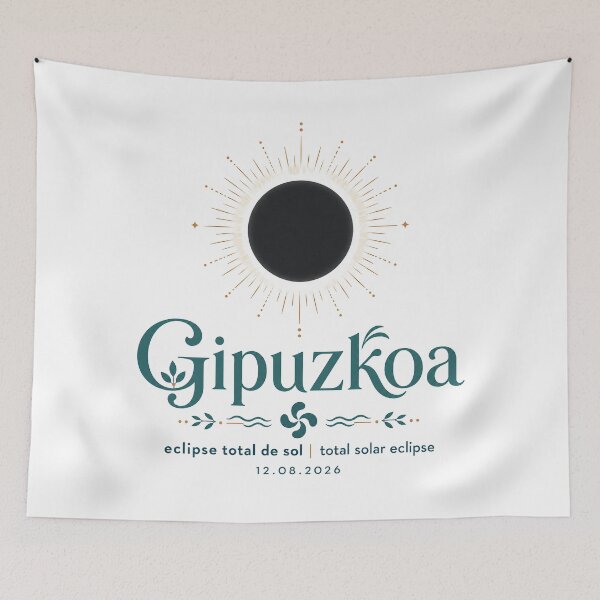 Item preview, Total Solar Eclipse 2026 Gipuzkoa Spain designed and sold by Beyond Destinations.