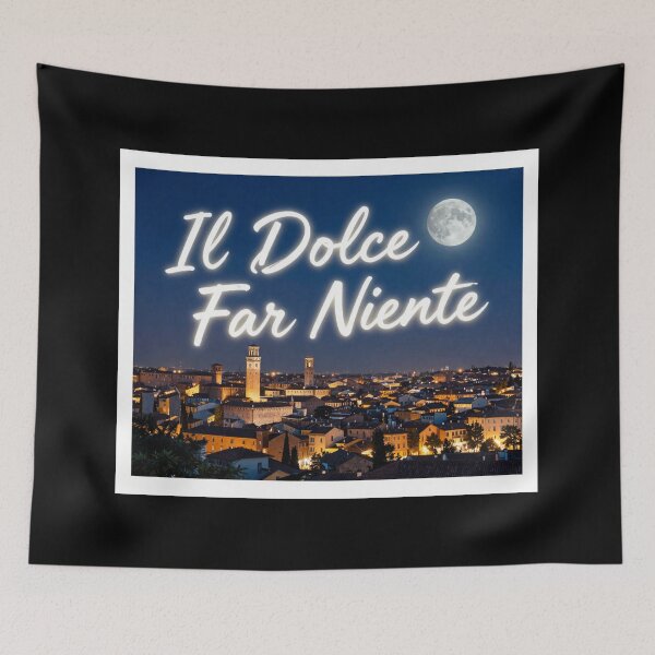 Item preview, il Dolce far niente designed and sold by LaughandLaugh.