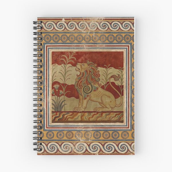 Item preview, Iconic Minoan Style Lion: The Extinct Aegean Predator designed and sold by FreiherrPK.