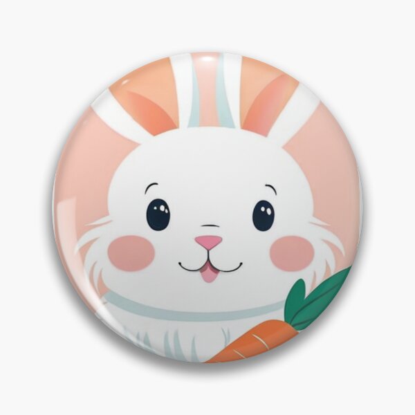 Item preview, Art - Stylized Rabbit, Childlike Manga Aesthetic designed and sold by DoodyPets.