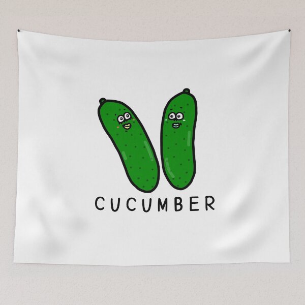 Item preview, Cute CUCUMBER designed and sold by kanaehonkawa.