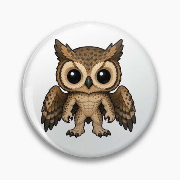 Item preview, Owl-Man Mythology Mascot Design designed and sold by The Dark Files.