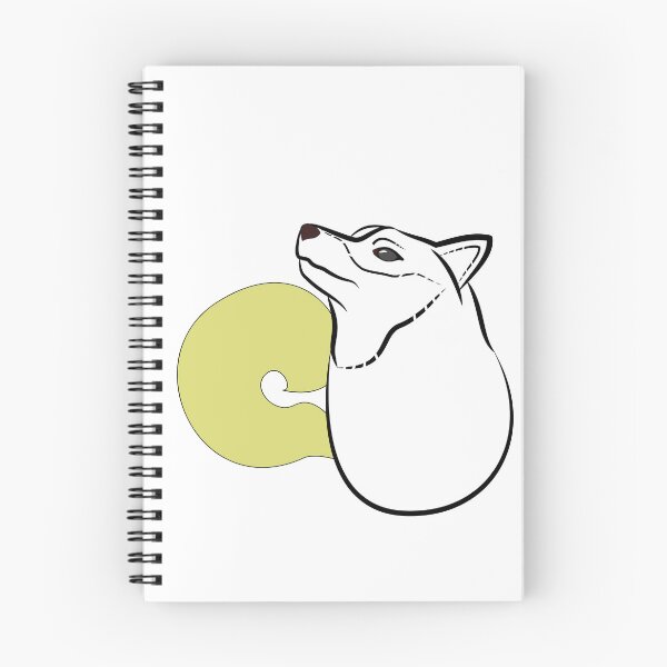Item preview, Shiba Inu Sumi-e (Japanese ink painting) "KIIRO-c" designed and sold by ShibaCruise-On.