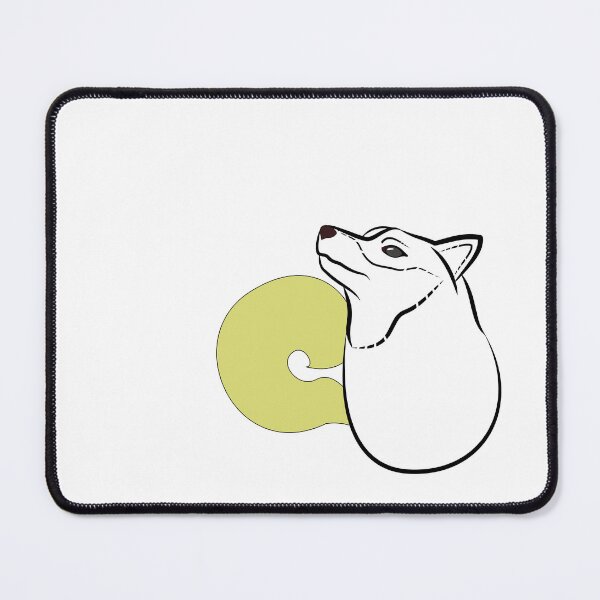 Item preview, Shiba Inu Sumi-e (Japanese ink painting) "KIIRO-c" designed and sold by ShibaCruise-On.