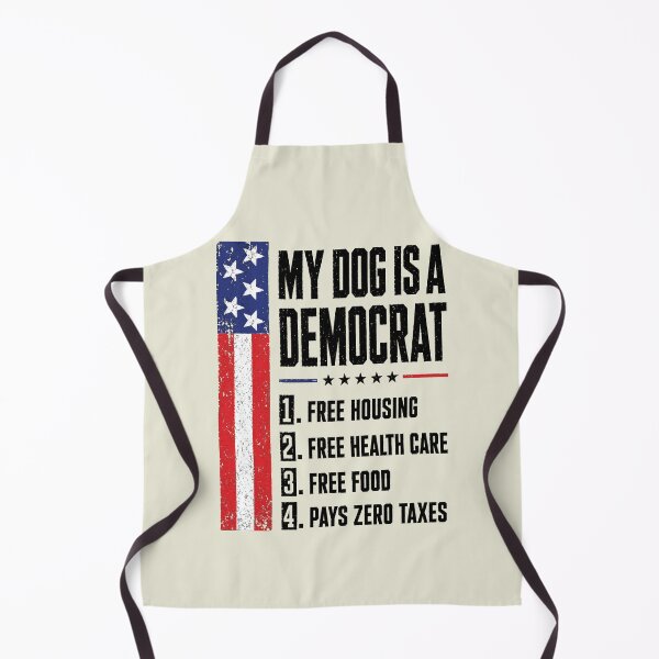 Item preview, My Dog is A Democrat Free Housing designed and sold by OndaLifeCo.