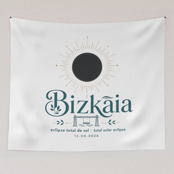 Item preview, Total Solar Eclipse 2026 Bizkaia Spain designed and sold by Beyond Destinations.