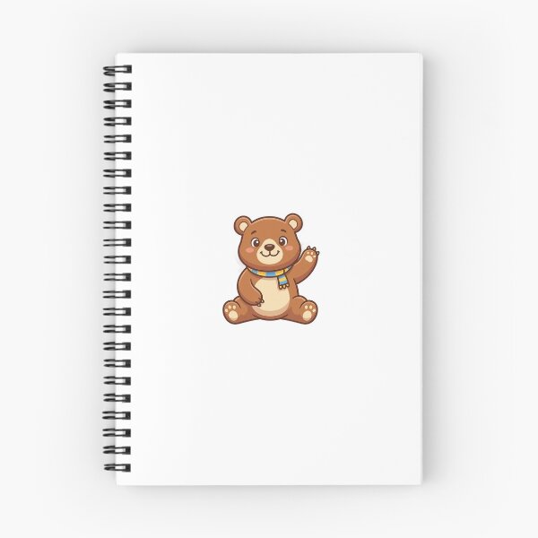 Item preview, Cute Waving Teddy Bear Cartoon designed and sold by Sneh024.