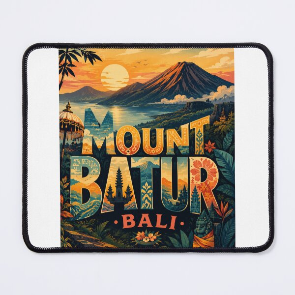 Item preview, Mount Batur Bali Indonesia Kintamani Batur Caldera Lake Batur Sunrise designed and sold by StampMyPassport.