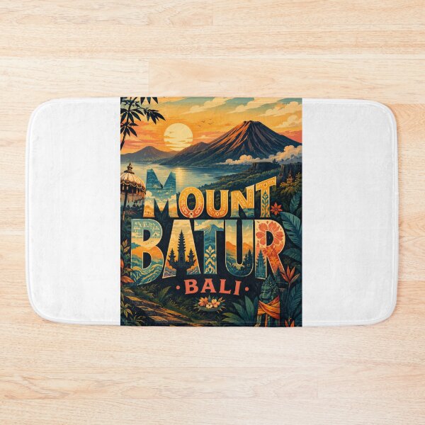Item preview, Mount Batur Bali Indonesia Kintamani Batur Caldera Lake Batur Sunrise designed and sold by StampMyPassport.