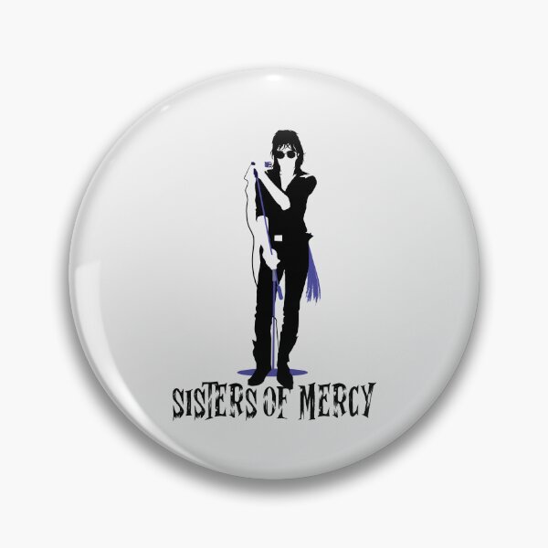 Item preview, Andrew Eldritch and The Sisters of Mercy  designed and sold by FULLER FACTORY.