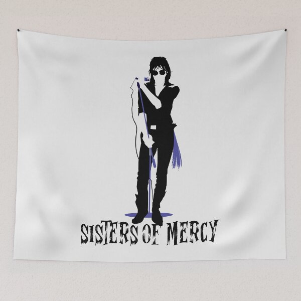 Item preview, Andrew Eldritch and The Sisters of Mercy  designed and sold by FULLER FACTORY.
