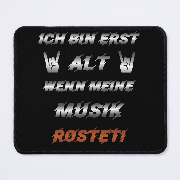 Item preview, Rock Music T-Shirt Slogan: Old When Music Rusts designed and sold by FMH.
