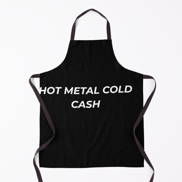 Item preview, Hot Metal Cold Cash Funny Custom Welder Fabricator Trade designed and sold by IronAndSoil.