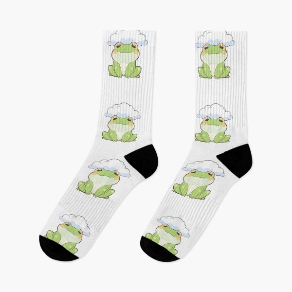 Item preview, Frog Personal Rain Cloud Monday Mood designed and sold by tommysworks.