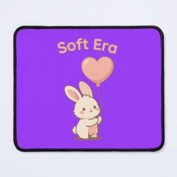 Item preview, Soft Era Cute Bunny Heart Balloon Kawaii Rabbit Gift designed and sold by Chrono Design Workx.