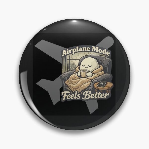 Item preview, Airplane Mode Feels Better designed and sold by QuietNovaShop.