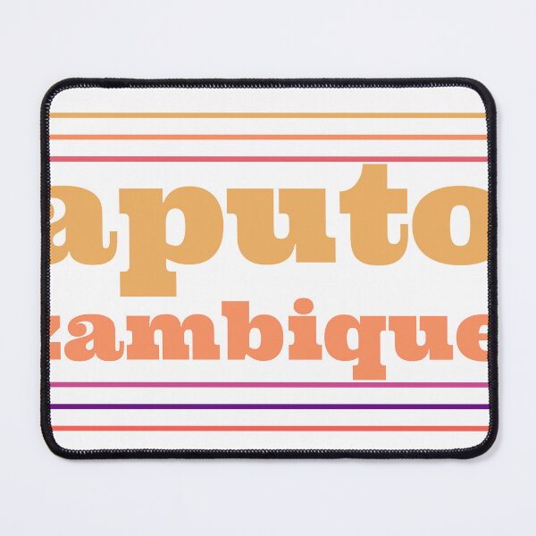 Item preview, Maputo Mozambique City Marked On Country Map designed and sold by TheIconSmith.