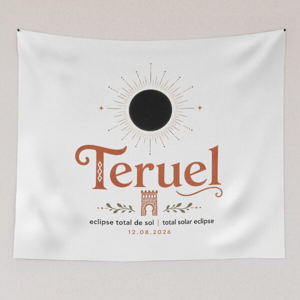 Item preview, Total Solar Eclipse 2026 Teruel Spain designed and sold by Beyond Destinations.
