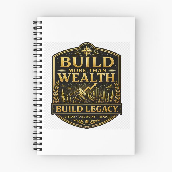 Item preview, Build More Than Wealth – Build Legacy | Motivational Success & Entrepreneur Graphic designed and sold by CKADigital.