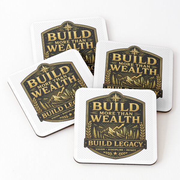 Item preview, Build More Than Wealth – Build Legacy | Motivational Success & Entrepreneur Graphic designed and sold by CKADigital.
