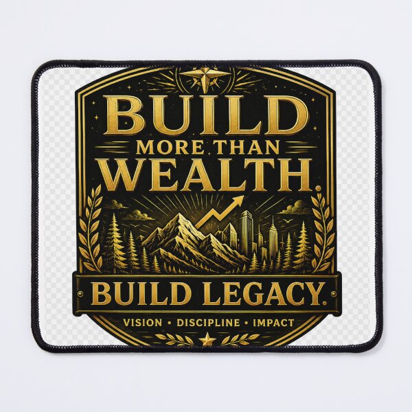 Item preview, Build More Than Wealth – Build Legacy | Motivational Success & Entrepreneur Graphic designed and sold by CKADigital.