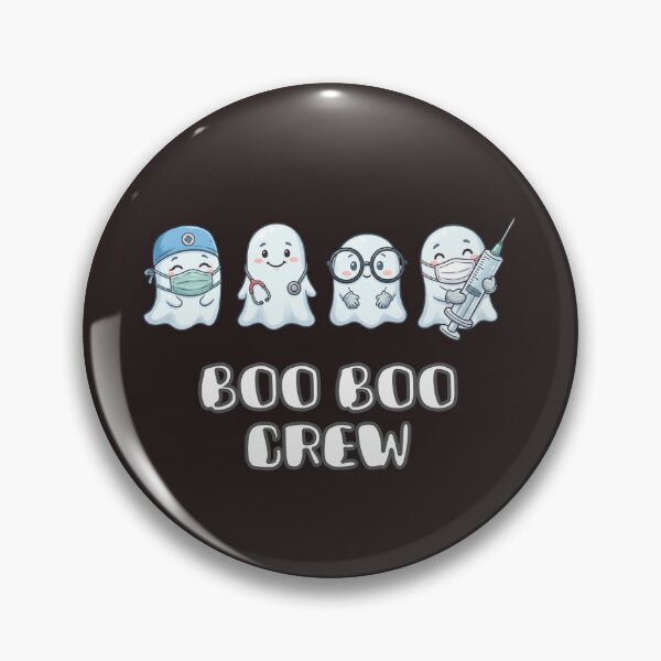 Item preview, Boo Boo Crew Ghost Nurse T-Shirt | Funny Halloween Medical Staff Tee | Cute Ghost Healthcare Worker Gift | Nurse Halloween Shirt designed and sold by Bluebird Crafted Tee.