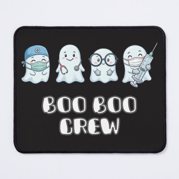 Item preview, Boo Boo Crew Ghost Nurse T-Shirt | Funny Halloween Medical Staff Tee | Cute Ghost Healthcare Worker Gift | Nurse Halloween Shirt designed and sold by Bluebird Crafted Tee.