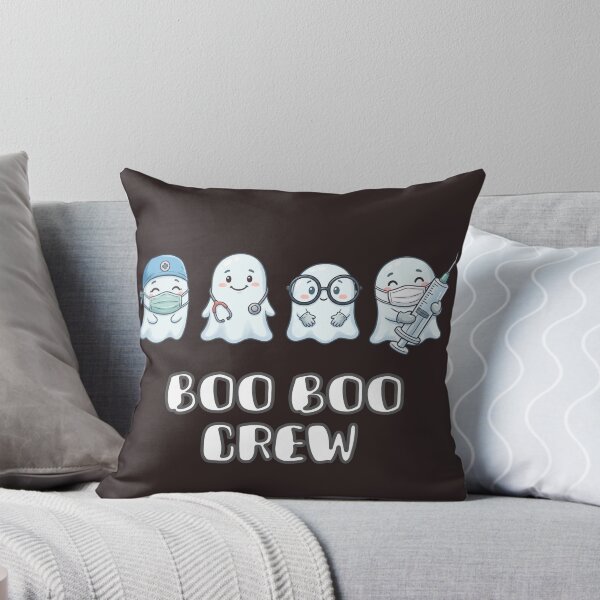 Item preview, Boo Boo Crew Ghost Nurse T-Shirt | Funny Halloween Medical Staff Tee | Cute Ghost Healthcare Worker Gift | Nurse Halloween Shirt designed and sold by Bluebird Crafted Tee.