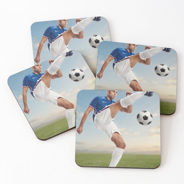Item preview, France Kick – Vintage French Soccer Graphic Tee for Football Fans designed and sold by paulo silveira.