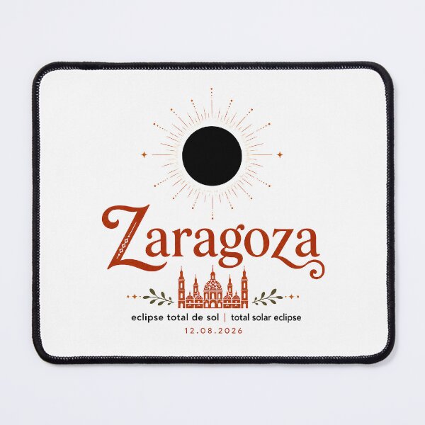 Item preview, Total Solar Eclipse 2026 Zaragoza Spain designed and sold by Beyond Destinations.