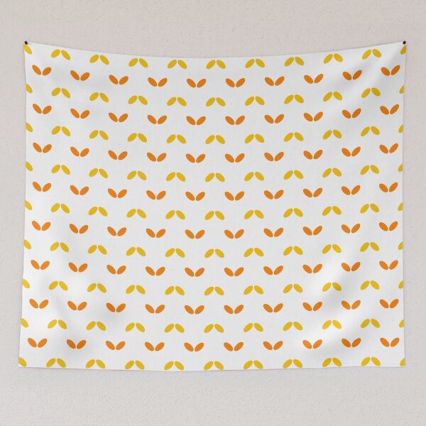 Item preview, Amber, yellow & white small scale pattern designed and sold by Mint + Midnight.
