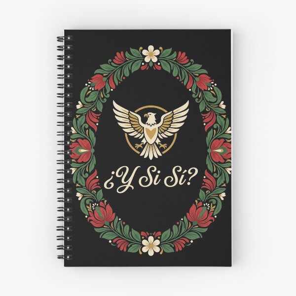 Item preview, ¿Y Si Sí? Spanish Inspirational Quote Folk Art Dove Floral designed and sold by SofenArt.