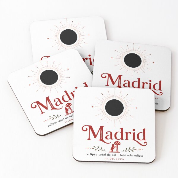 Item preview, Total Solar Eclipse 2026 Madrid Spain designed and sold by Beyond Destinations.