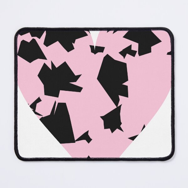 Item preview, Shattered Pink Heart Print designed and sold by ⭐ AURA STUDIO.