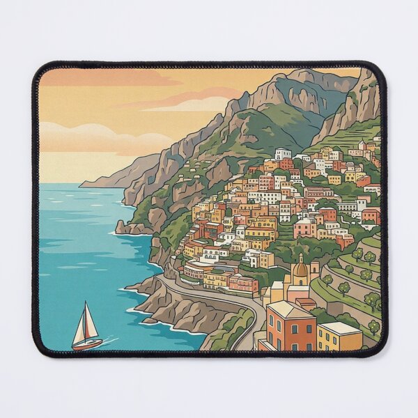 Item preview, sunset amalfi coast italy designed and sold by terrelldonald.