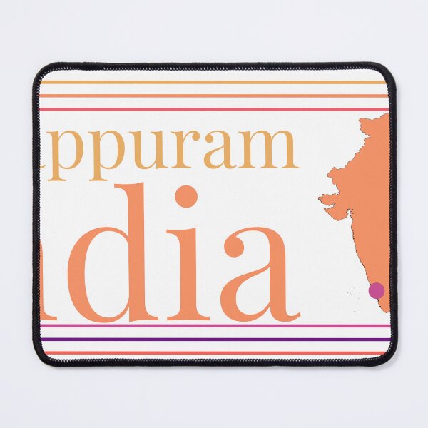 Item preview, Malappuram India City Marked On Country Map designed and sold by TheIconSmith.