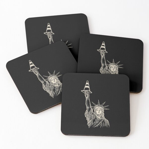 Item preview, Statue Of Liberty Traffic Cone Urban Statement designed and sold by SofenArt.