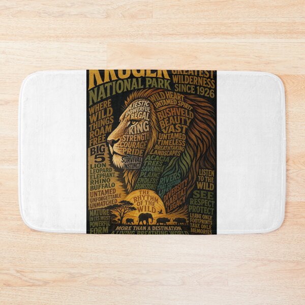 Item preview, Kruger National Park South Africa Big Five Bushveld Safari Wildlife Reserve designed and sold by StampMyPassport.