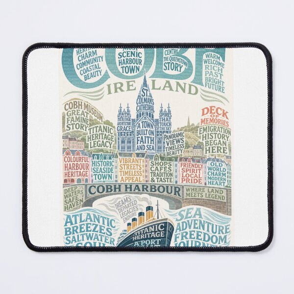 Item preview, Cobh County Cork Ireland Titanic Heritage Harbour St Colman's Cathedral designed and sold by StampMyPassport.