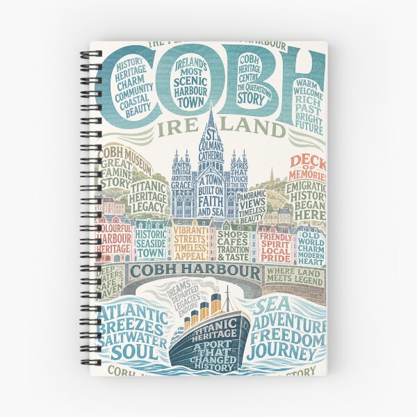 Item preview, Cobh County Cork Ireland Titanic Heritage Harbour St Colman's Cathedral designed and sold by StampMyPassport.