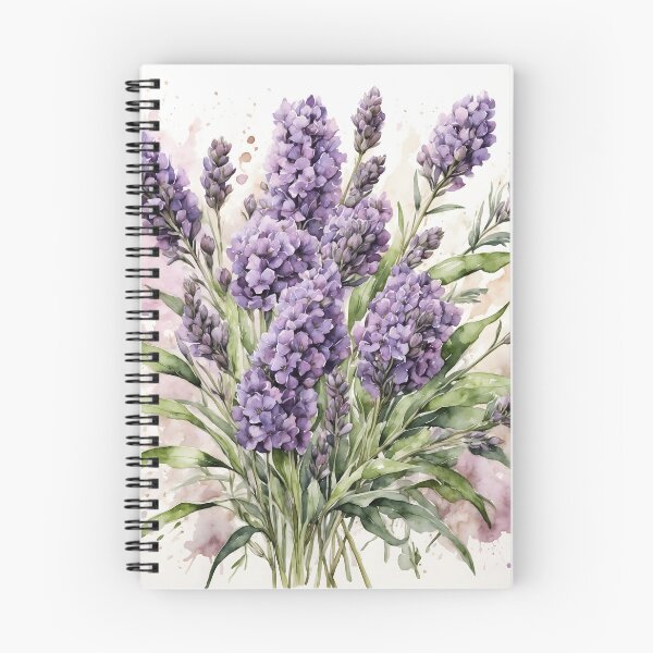 Item preview, Lavender Bouquet Watercolor Painting designed and sold by RawNaturePrints.