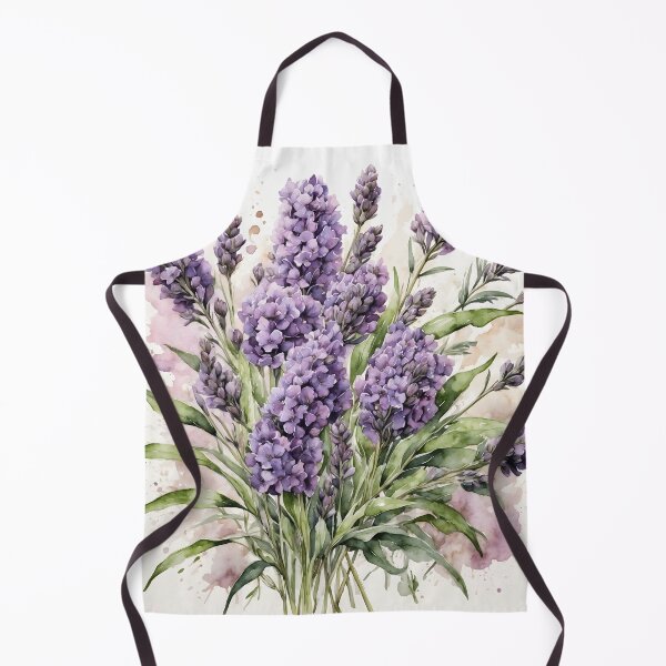 Item preview, Lavender Bouquet Watercolor Painting designed and sold by RawNaturePrints.