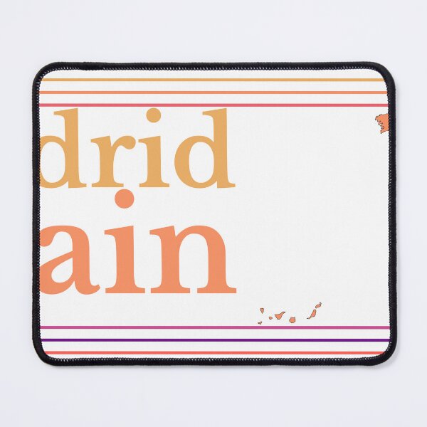 Item preview, Madrid Spain City Marked On Country Map designed and sold by TheIconSmith.