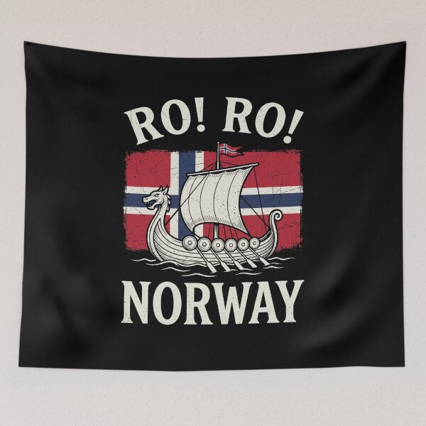 Item preview, Ro! Ro! Norway Viking Heritage Norwegian Pride Travel designed and sold by SofenArt.