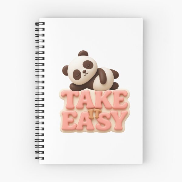Item preview, Take It Easy Cute 3D Sleeping Panda Sticker designed and sold by thazinart.