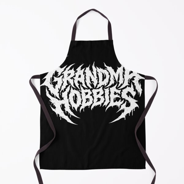 Item preview, Grandma Hobbies Funny Heavy Metal Style Craft Humor Graphic designed and sold by pingodesign.